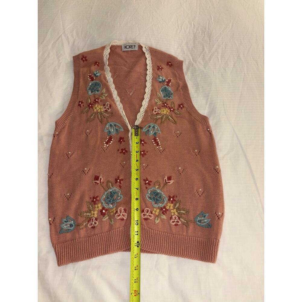 Women’s Vintage Sweater Vest By Koret - Picture 4 of 4